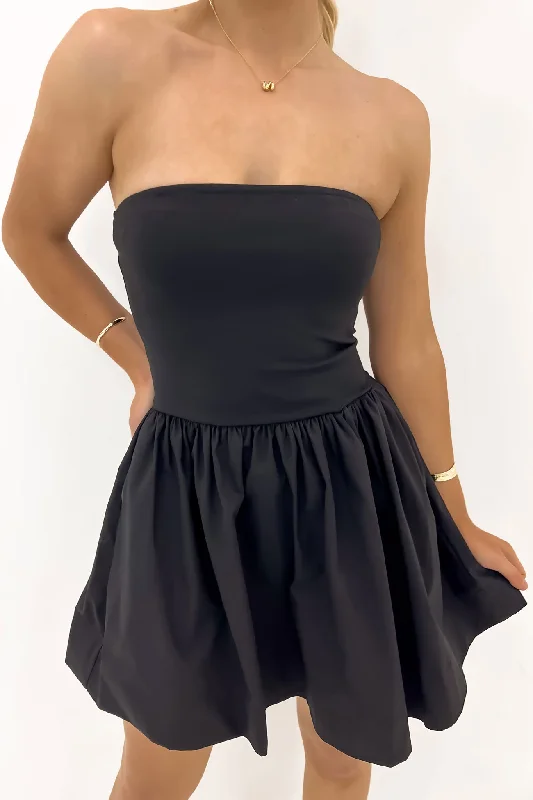 women's affordable dressesHanna Mini Dress Black