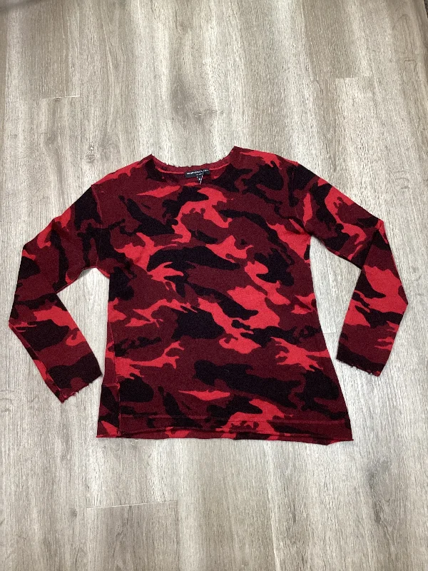 women's tops for creating capsule wardrobesTop Long Sleeve By Clothes Mentor In Camouflage Print, Size: M