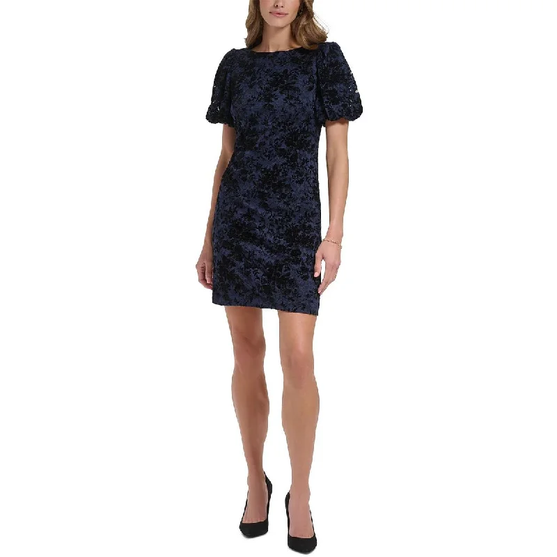 women's glam dressesJessica Howard Womens Lace Mini Sheath Dress