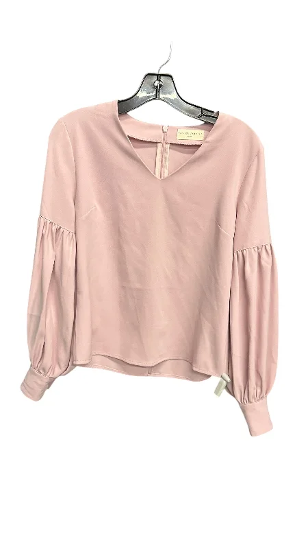 women's tops for those who refuse to compromise on styleTop Long Sleeve By Clothes Mentor In Pink, Size: S