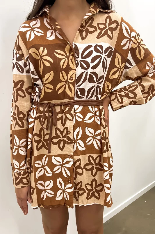 Cheetah Print DressZarah Mini Dress Brown Milan