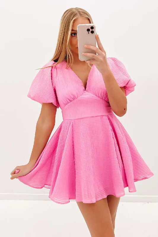 women's sheath dressesAmanda Mini Dress Pink