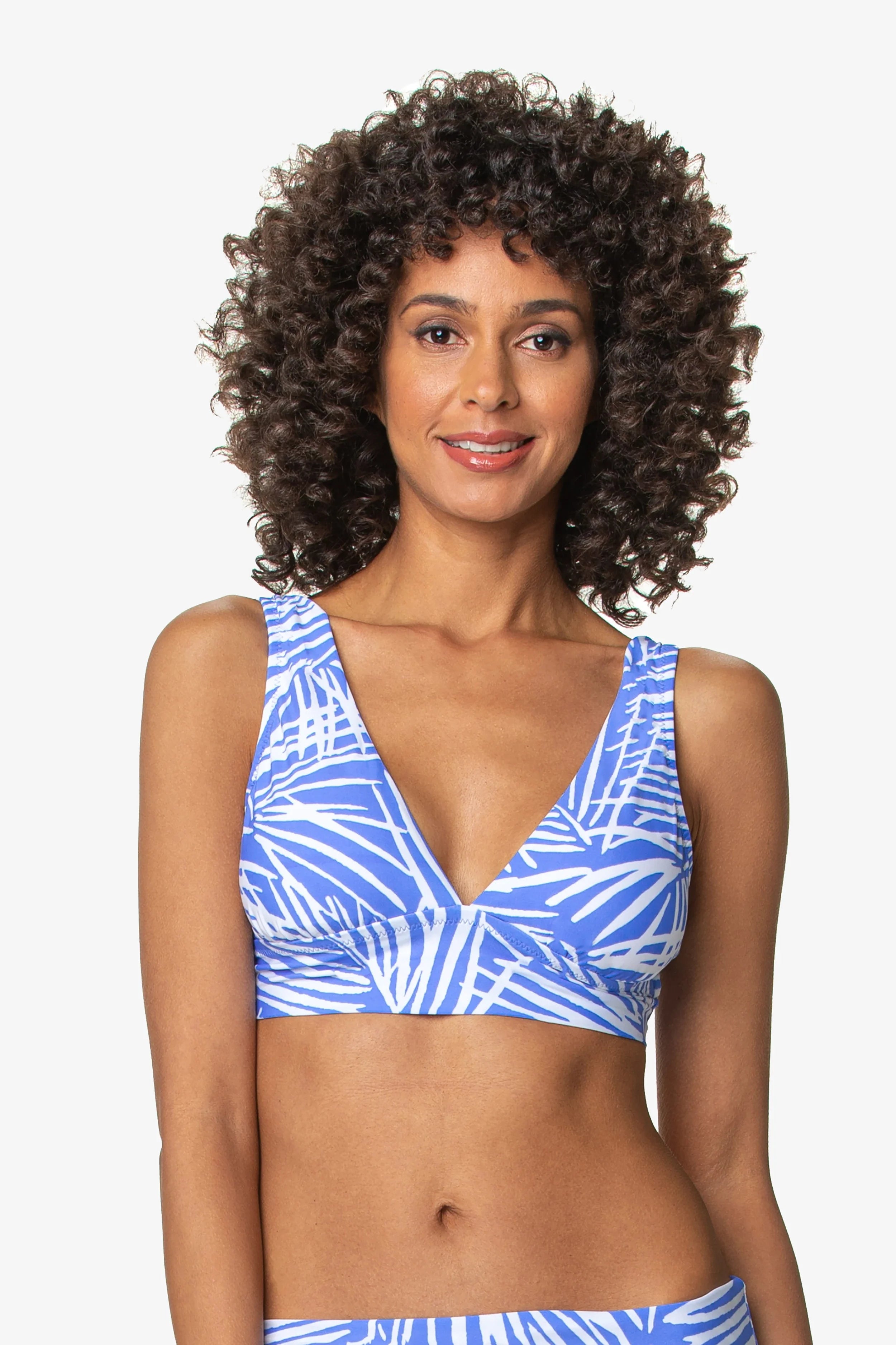 Colorful Female SwimwearSolstice Bra  |  South Seas Blue Periwinkle