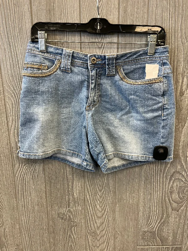 women's zippered shortsShorts By Faded Glory In Blue Denim, Size: 4