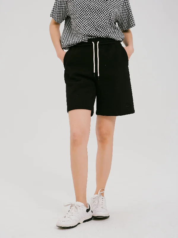 women's formal shortsSimple Black Shorts