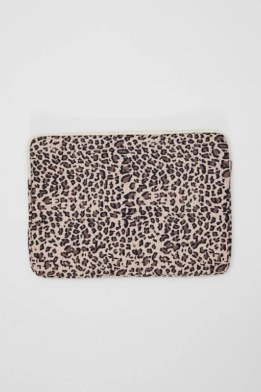 women's tops for smart casual looksAnimal Print Leopard Laptop Case 13 Inch