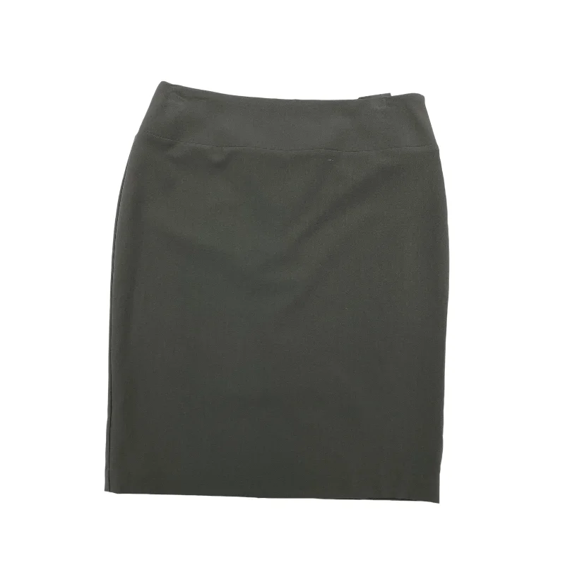 women's silk skirtsGREEN SKIRT MINI & SHORT by ALFANI Size:6