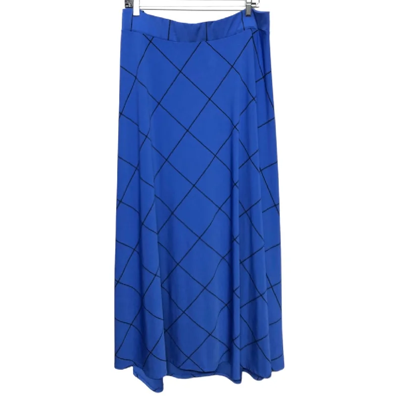 women's travel-friendly cocktail skirtsSkirt Maxi By Lane Bryant In Black & Blue, Size: 22