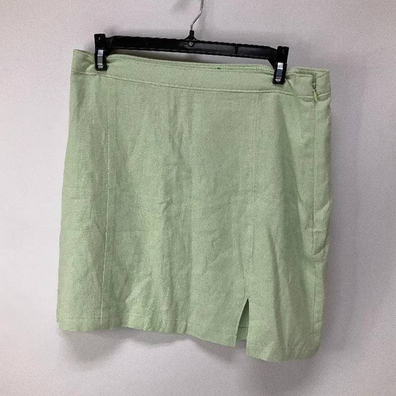 women's lightweight evening skirtsSkirt Mini & Short By Abercrombie And Fitch In Green, Size: M