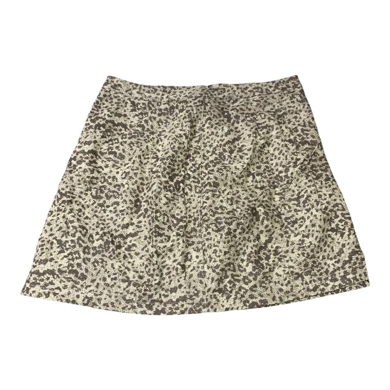 women's high-waisted skirtsSkirt Mini & Short By Free People In Animal Print, Size: S