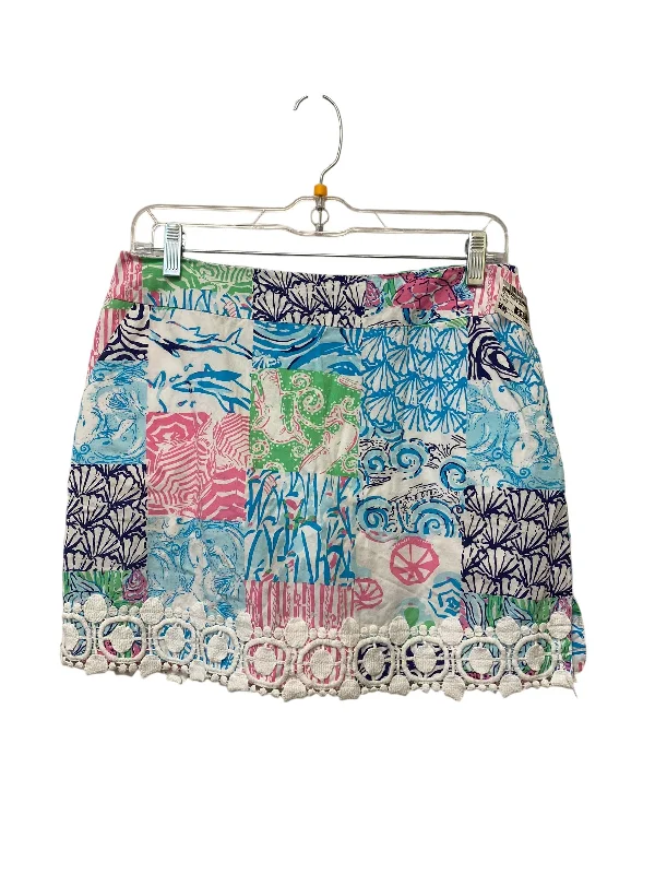 women's warm party skirtsSkirt Mini & Short By Lilly Pulitzer In Multi-colored, Size: 2