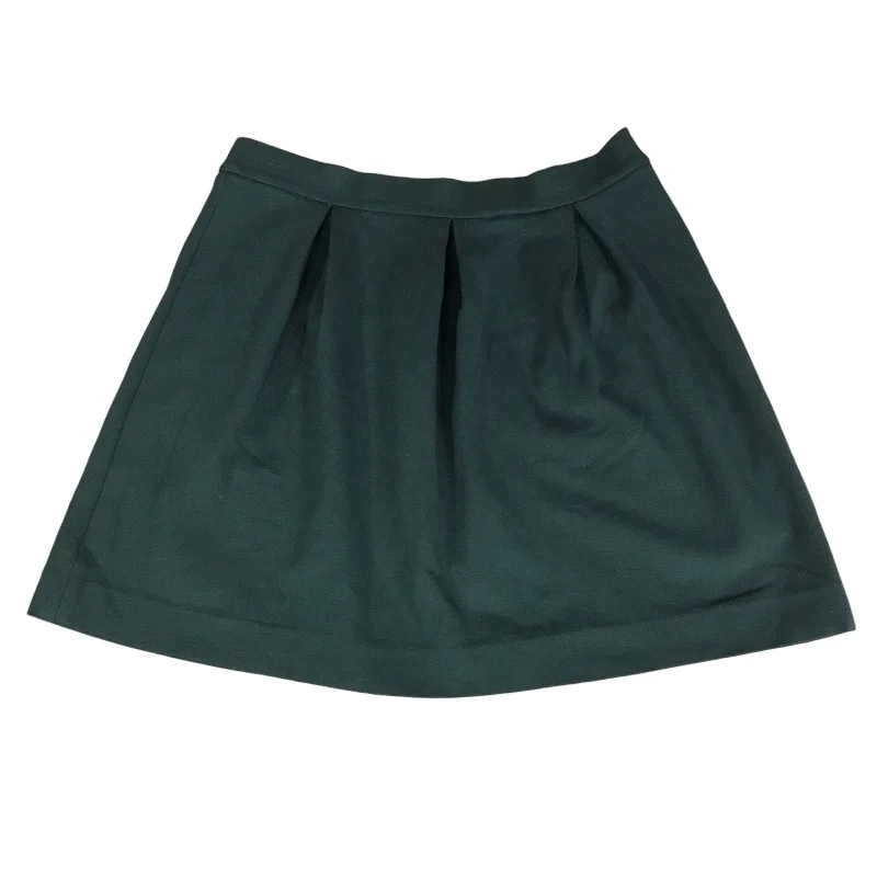 women's zip-front midi skirts for eventsSkirt Mini & Short By Madewell In Green, Size: 0