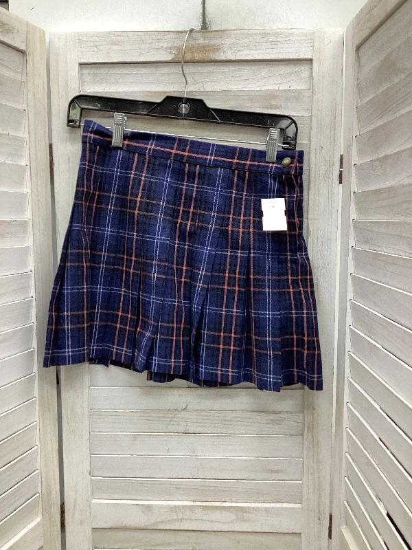 women's pencil skirtsSkirt Mini & Short By Simply Southern In Plaid Pattern, Size: S