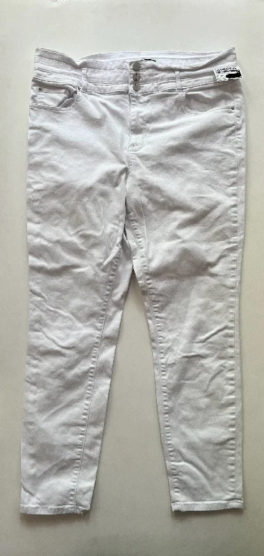 women's fall pantsPants Ankle By Ann Taylor O In White, Size: 14