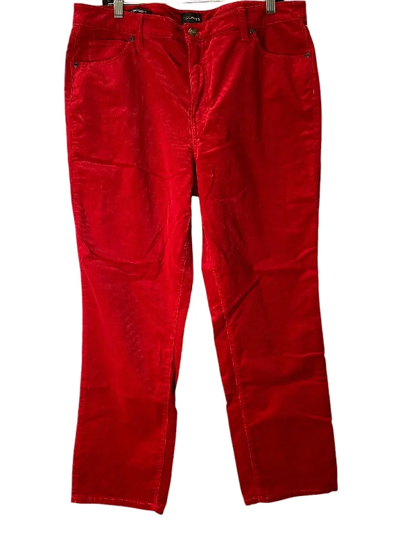 women's distressed pantsPants Cargo & Utility By Talbots In Red, Size: 16