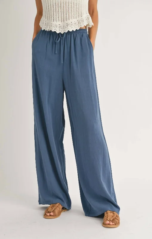 women's chiffon pantsSugarloaf Pant In Indigo