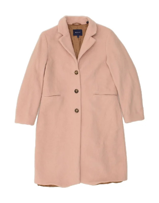 women's coats for those who value both style and comfortGANT Womens Overcoat UK 10 Small Pink Wool