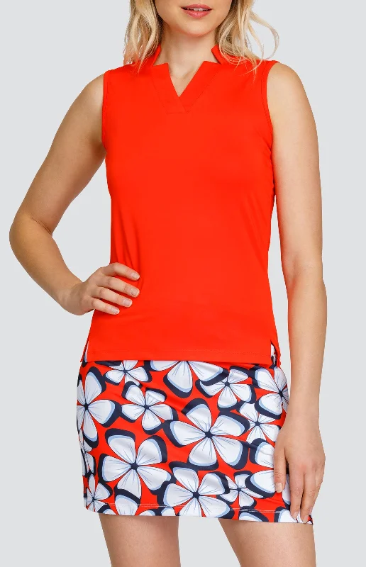 Peplum DressAraminthia Top - Cherry Tomato