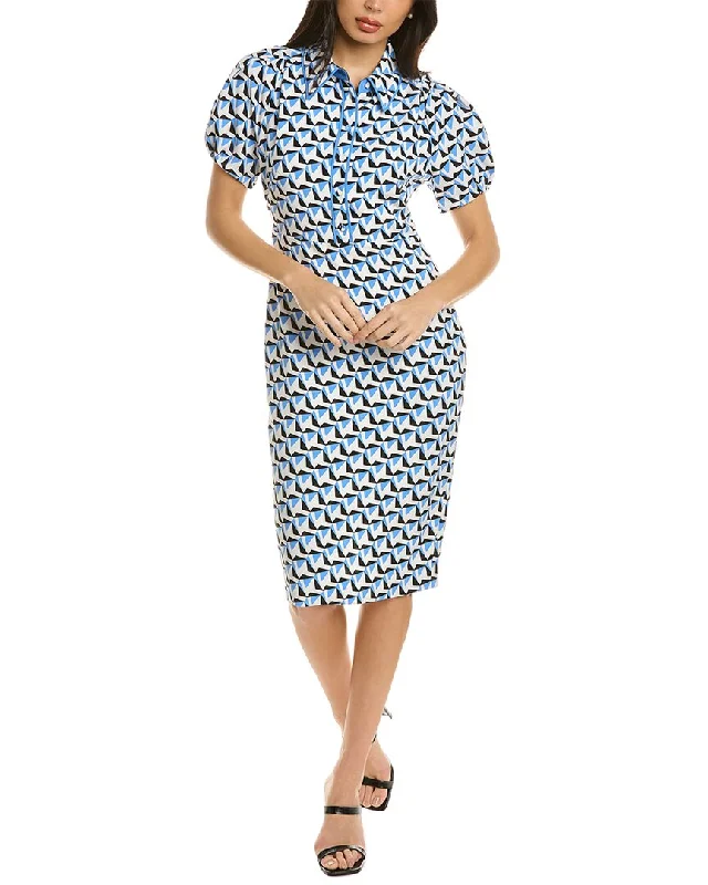 Chiffon DressDiane von Furstenberg New Elly Midi Dress