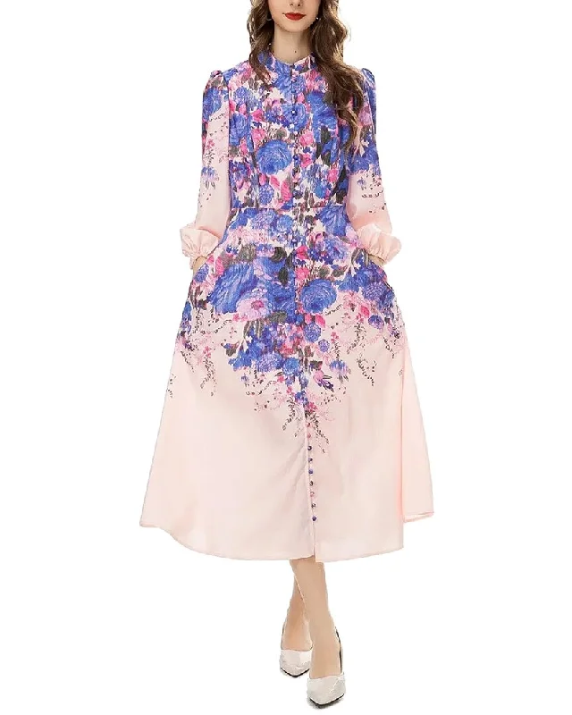 Long-Sleeve DressLanelle Midi Dress