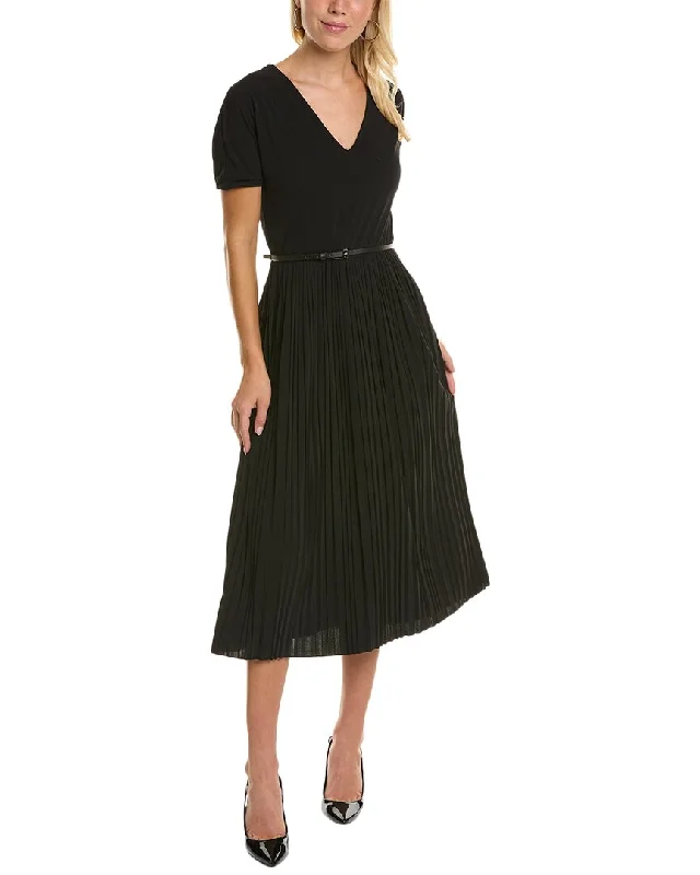 women's wrinkle-resistant dressesMax Mara Pepaia Midi Dress