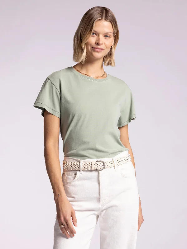 women's tops with beading accentsASHER TEE