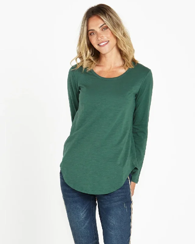 luxury women's topsBetty Basics Megan Long Sleeve Top