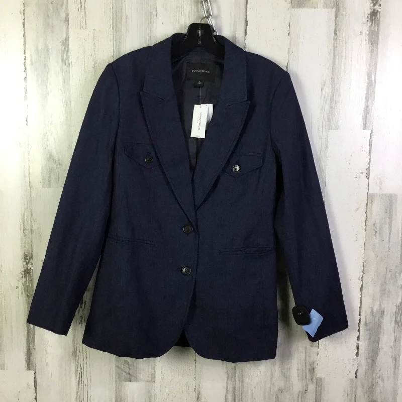 women's coats for winter weddingsBlazer By Banana Republic In Blue, Size: S