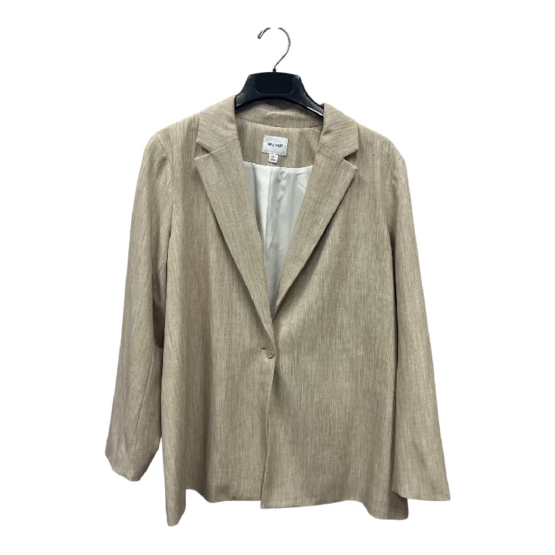 eco-friendly women's coatsBlazer By Nine West In Tan, Size:1X