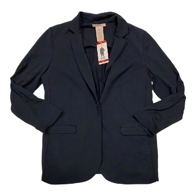 women's coats with embroidered patternsBlazer By Philosophy In Navy, Size: Xl