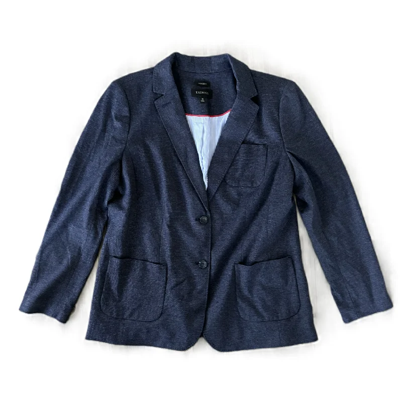 women's coats for apple-shaped bodiesBlazer By Talbots In Blue, Size: 16