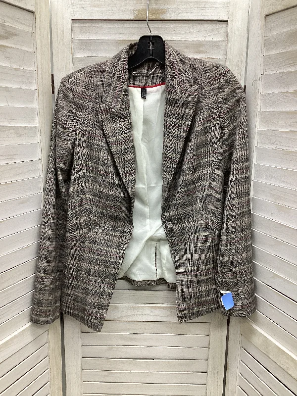 women's coats with velvet finishesBlazer By White House Black Market In Plaid Pattern