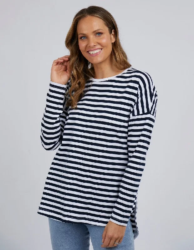 cozy women's tops for fall and winterElm Lauren Stripe L/S Tee