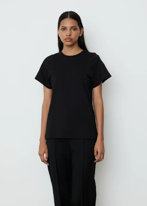 women's tops for layeringCurved Seam T-Shirt