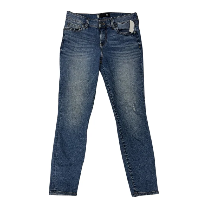 Jeans Skinny By Kut In Blue Denim, Size: 8