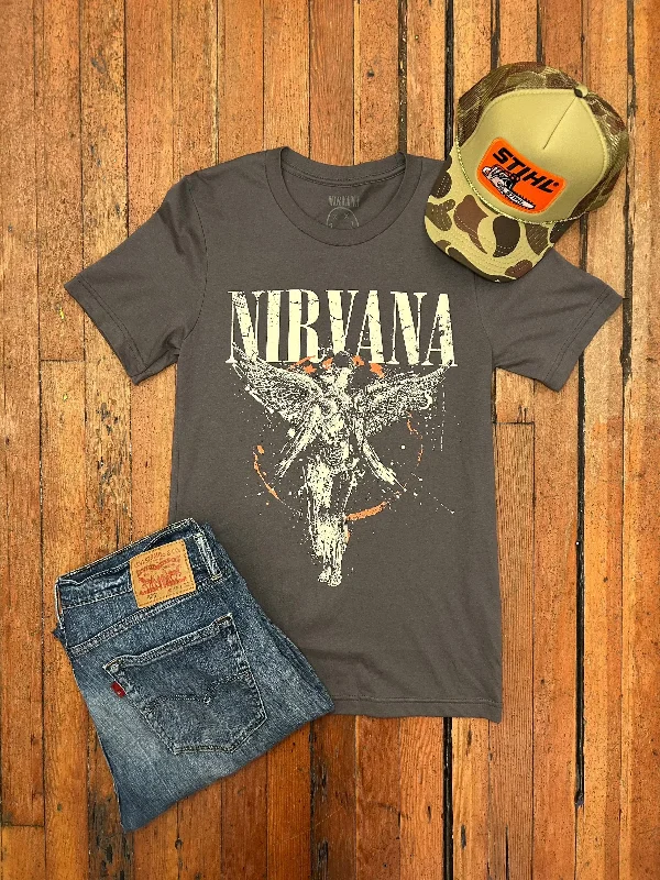 cozy women's tops for fall and winterNirvana Galaxy In Utero T-Shirt