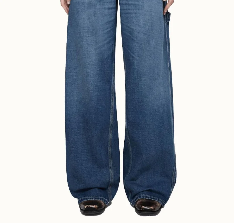 Painter Stove Pipe Jeans In Crafted Indigo