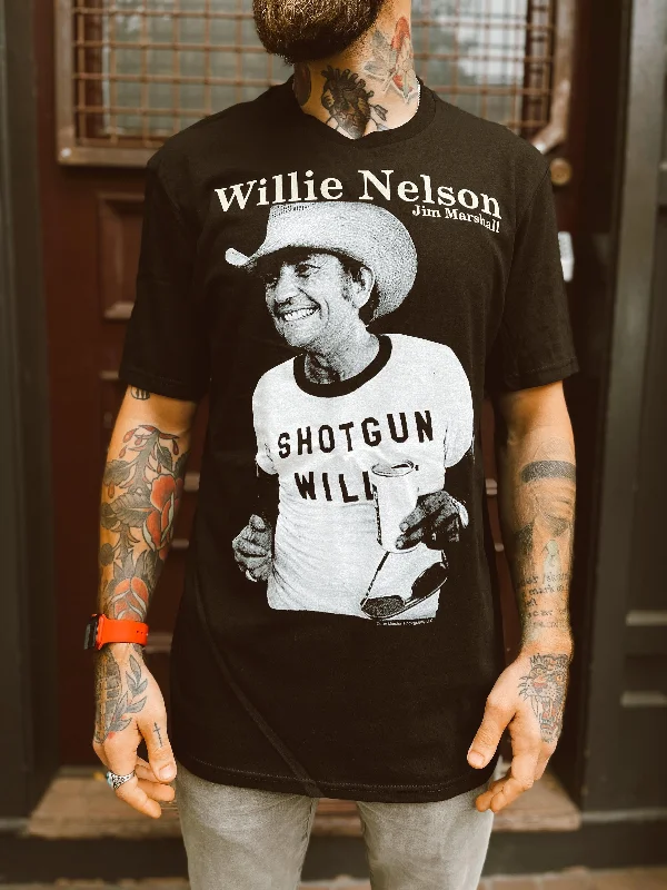 affordable women's topsWillie Nelson Shotgun Willie T-Shirt